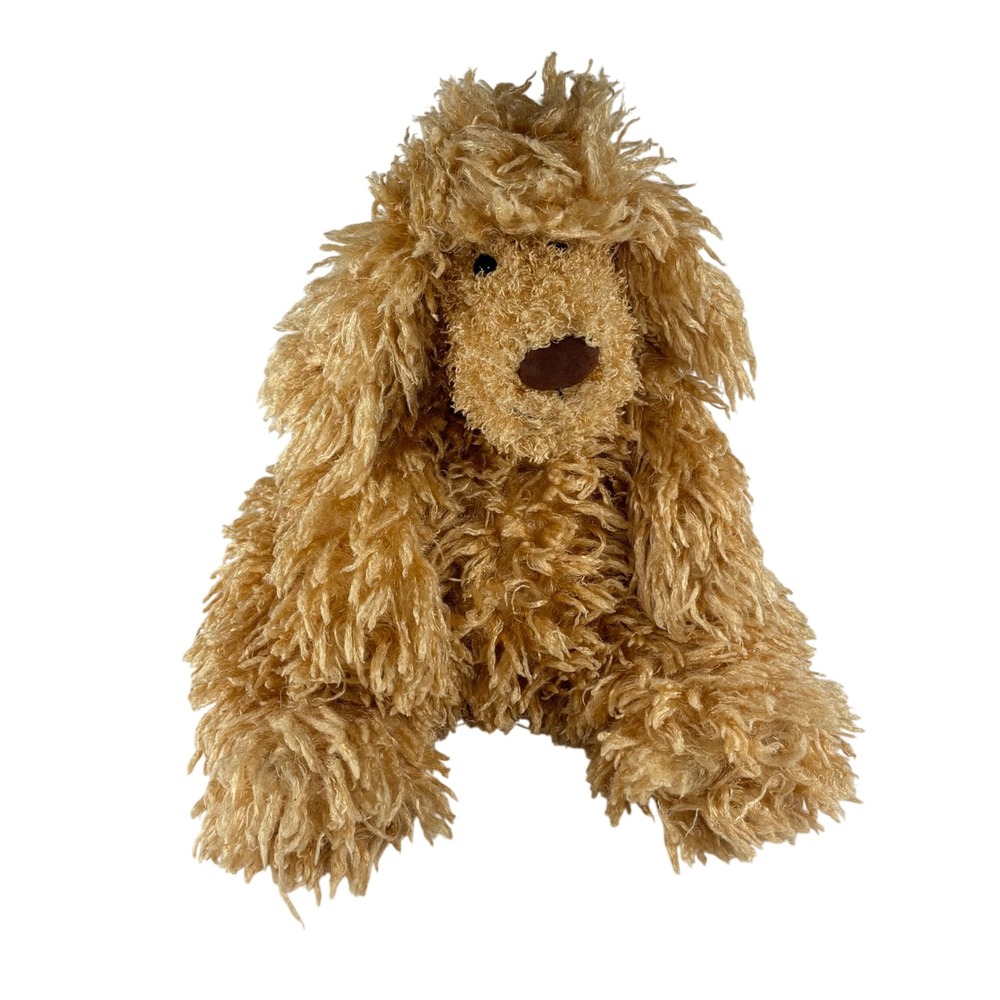 Jellycat Dogadoodle Golden Doodle Dog Gold Plush Puppy 18 in RARE Retired HTF